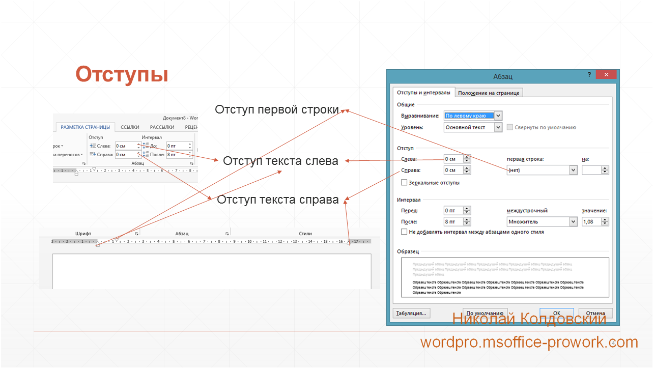 Как сделать отступ меню Как сделать отступ меню